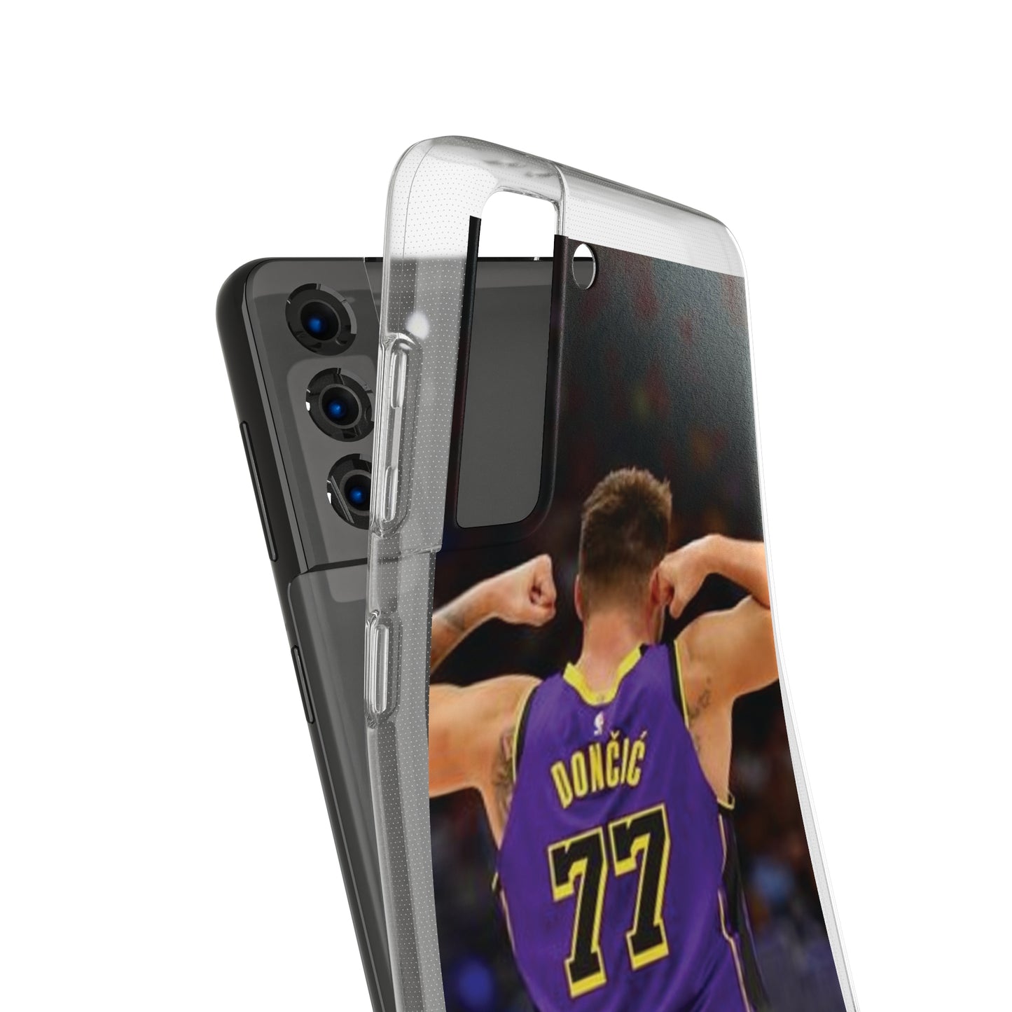 Luka Dončić Inspired Soft Phone Case - NBA Basketball Lover's Gift