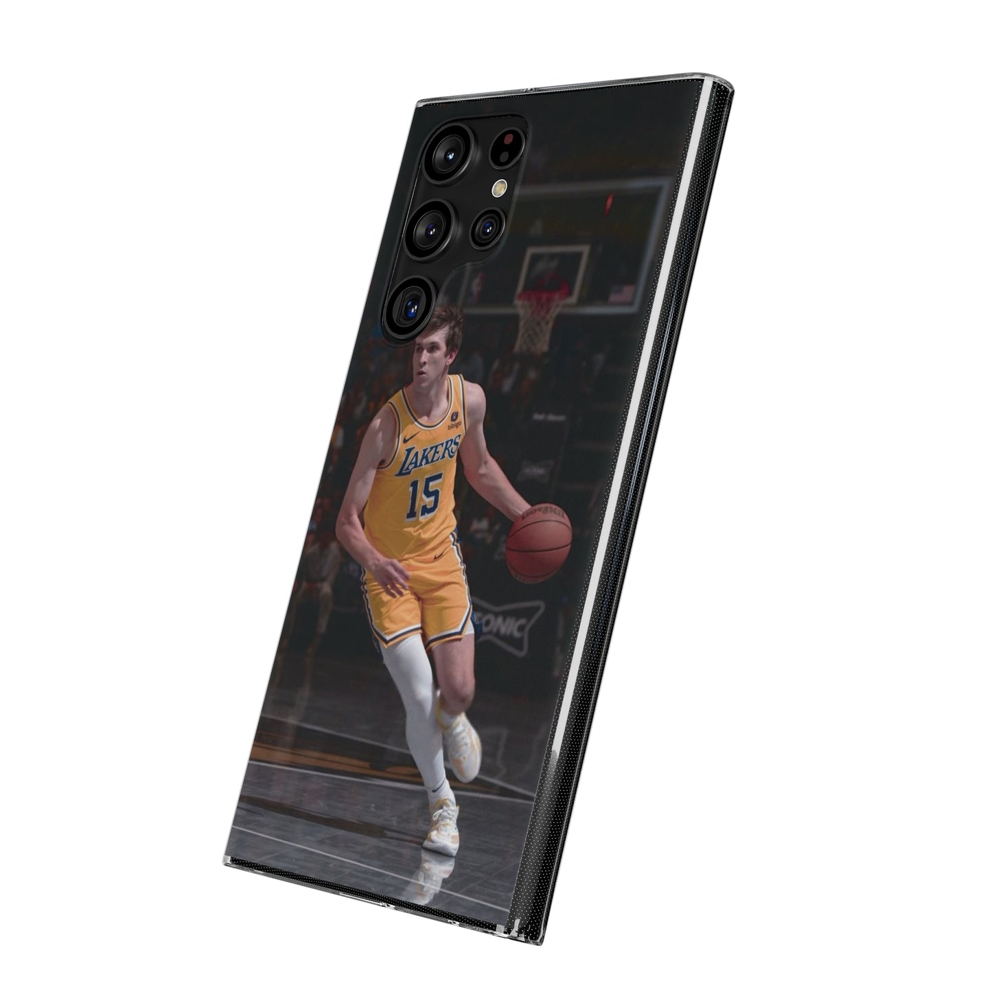 Austin Reaves Basketball Player Soft Phone Case - Lakers Fan Accessory