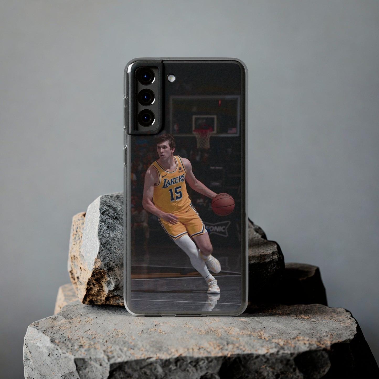 Austin Reaves Basketball Player Soft Phone Case - Lakers Fan Accessory