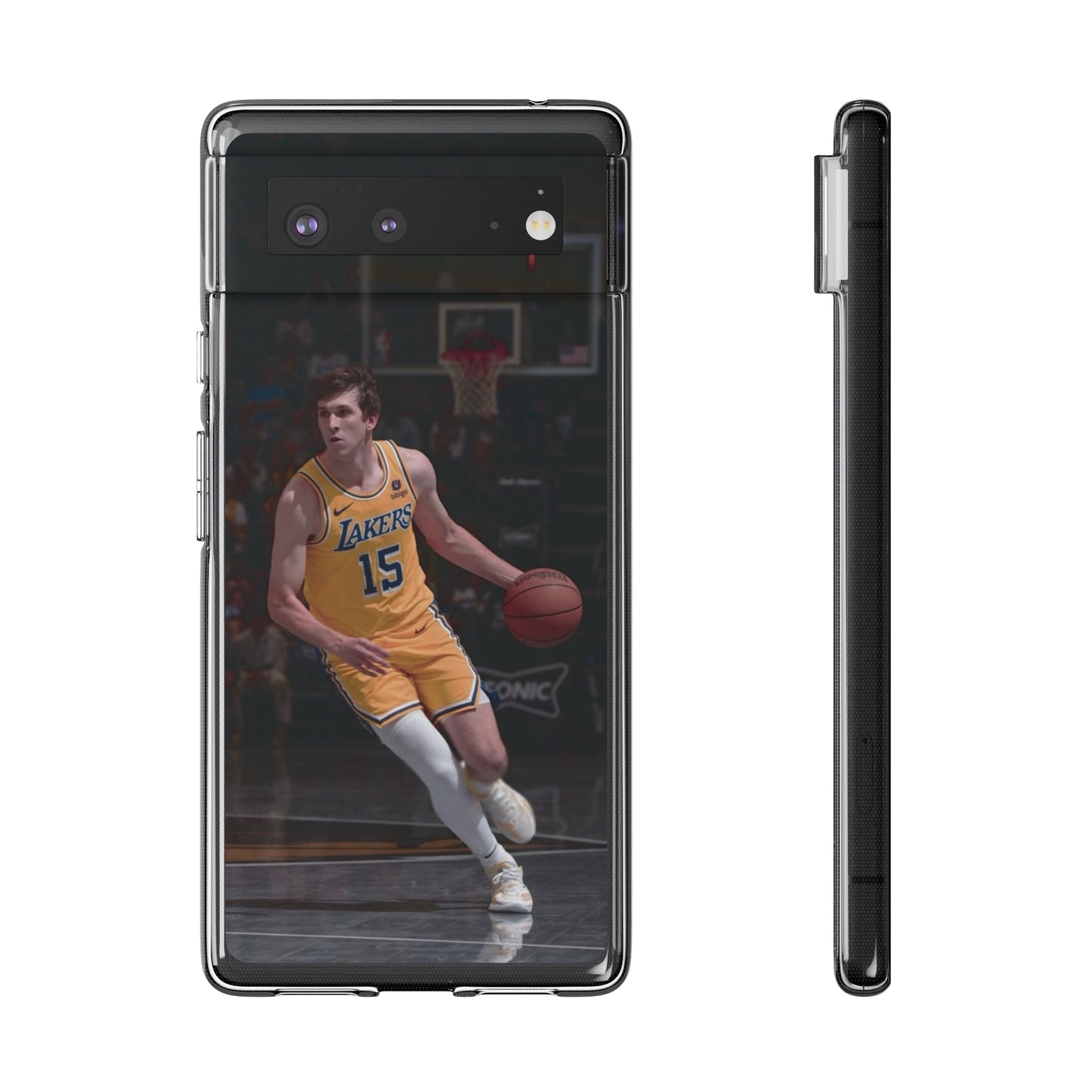 Austin Reaves Basketball Player Soft Phone Case - Lakers Fan Accessory