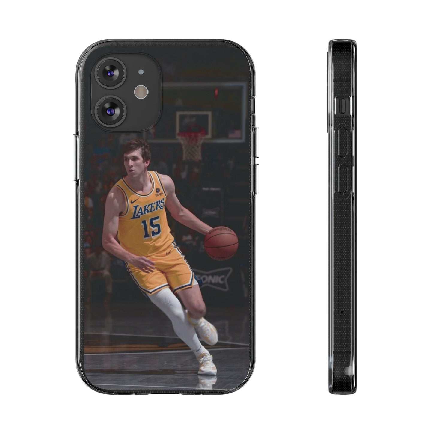Austin Reaves Basketball Player Soft Phone Case - Lakers Fan Accessory
