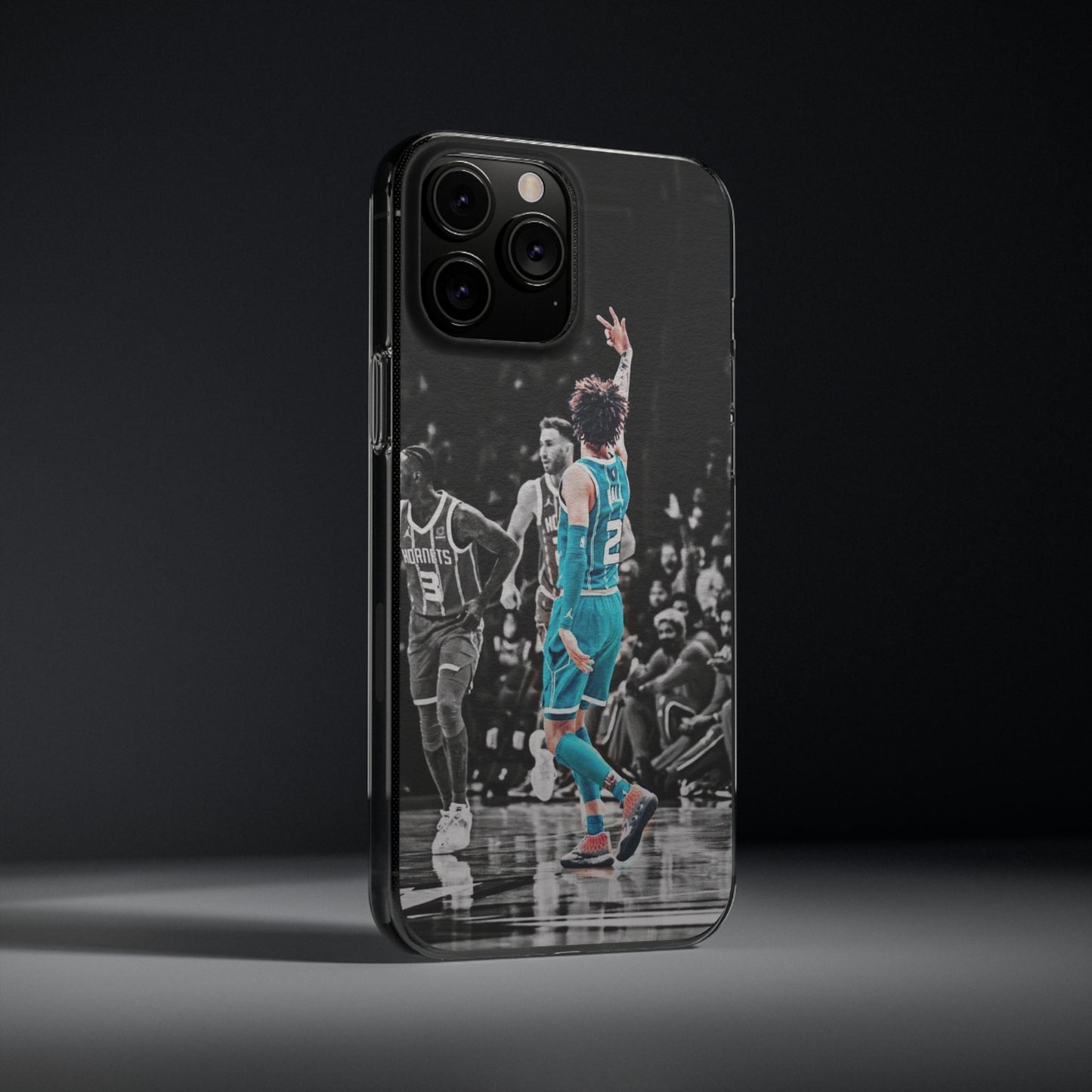 LaMelo Ball Sporty Soft Phone Case with Dynamic Player Design