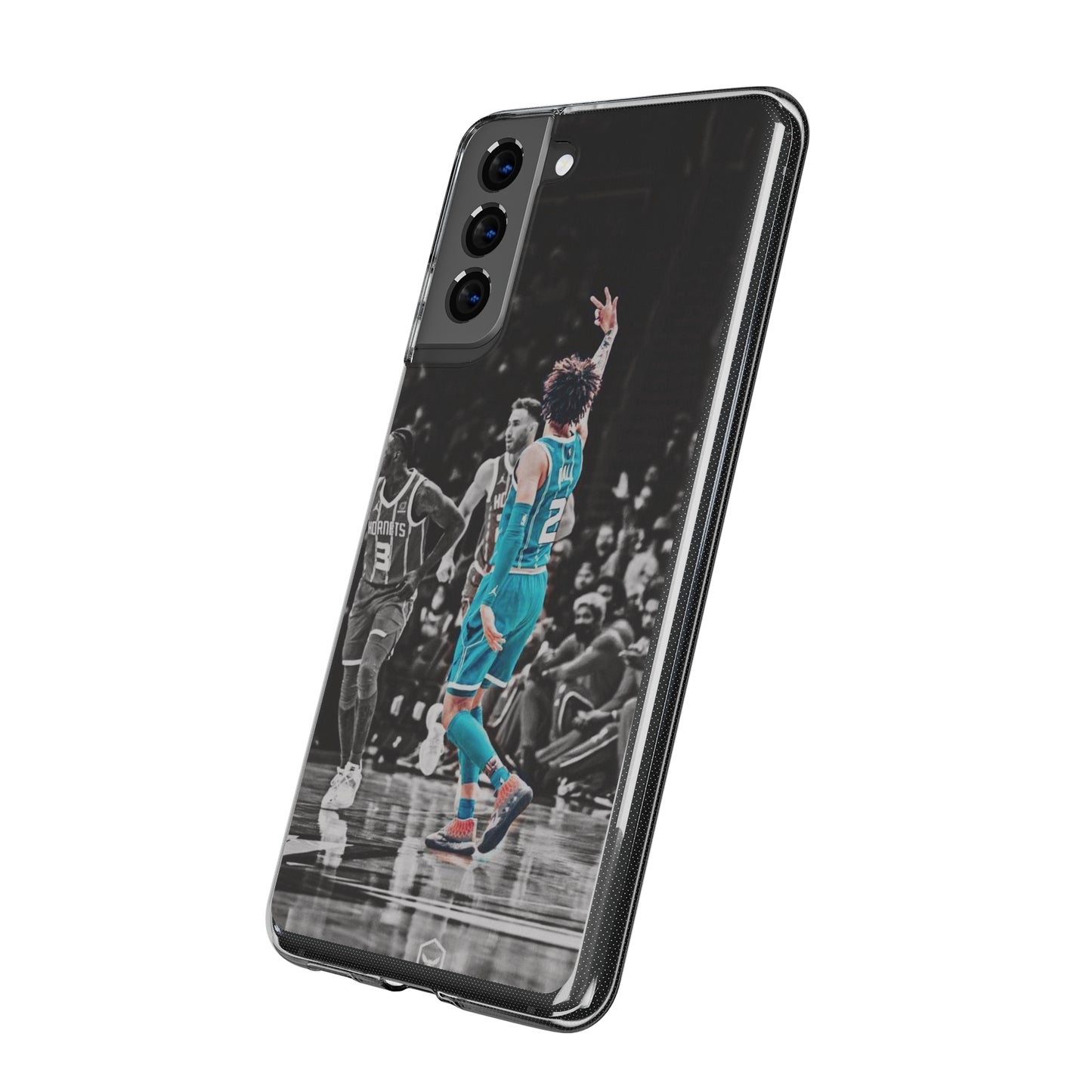 LaMelo Ball Sporty Soft Phone Case with Dynamic Player Design