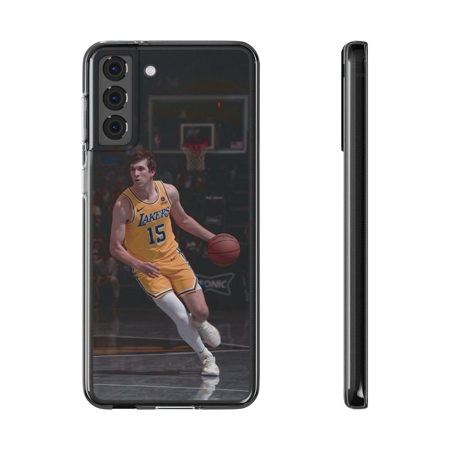 Austin Reaves Basketball Player Soft Phone Case - Lakers Fan Accessory