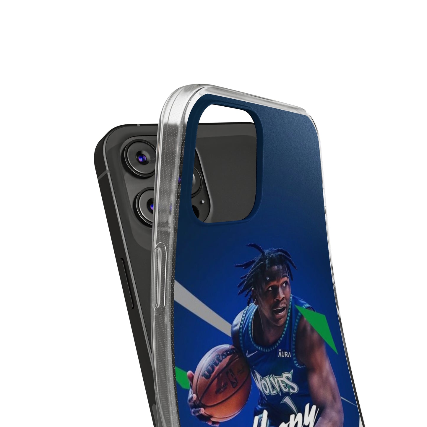 Anthony Edwards Soft Phone Case - Basketball Fan Accessory