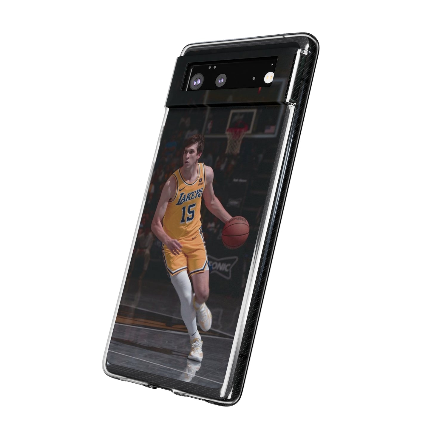 Austin Reaves Basketball Player Soft Phone Case - Lakers Fan Accessory
