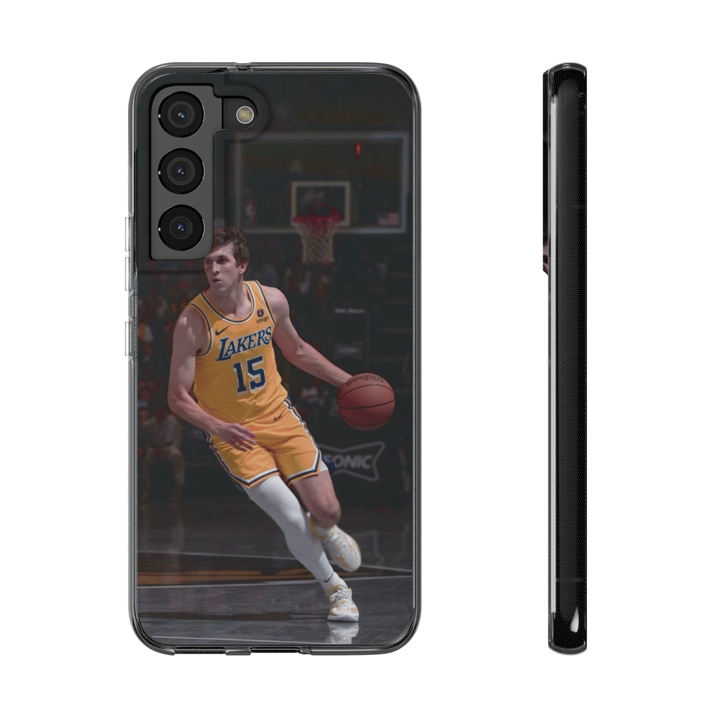 Austin Reaves Basketball Player Soft Phone Case - Lakers Fan Accessory