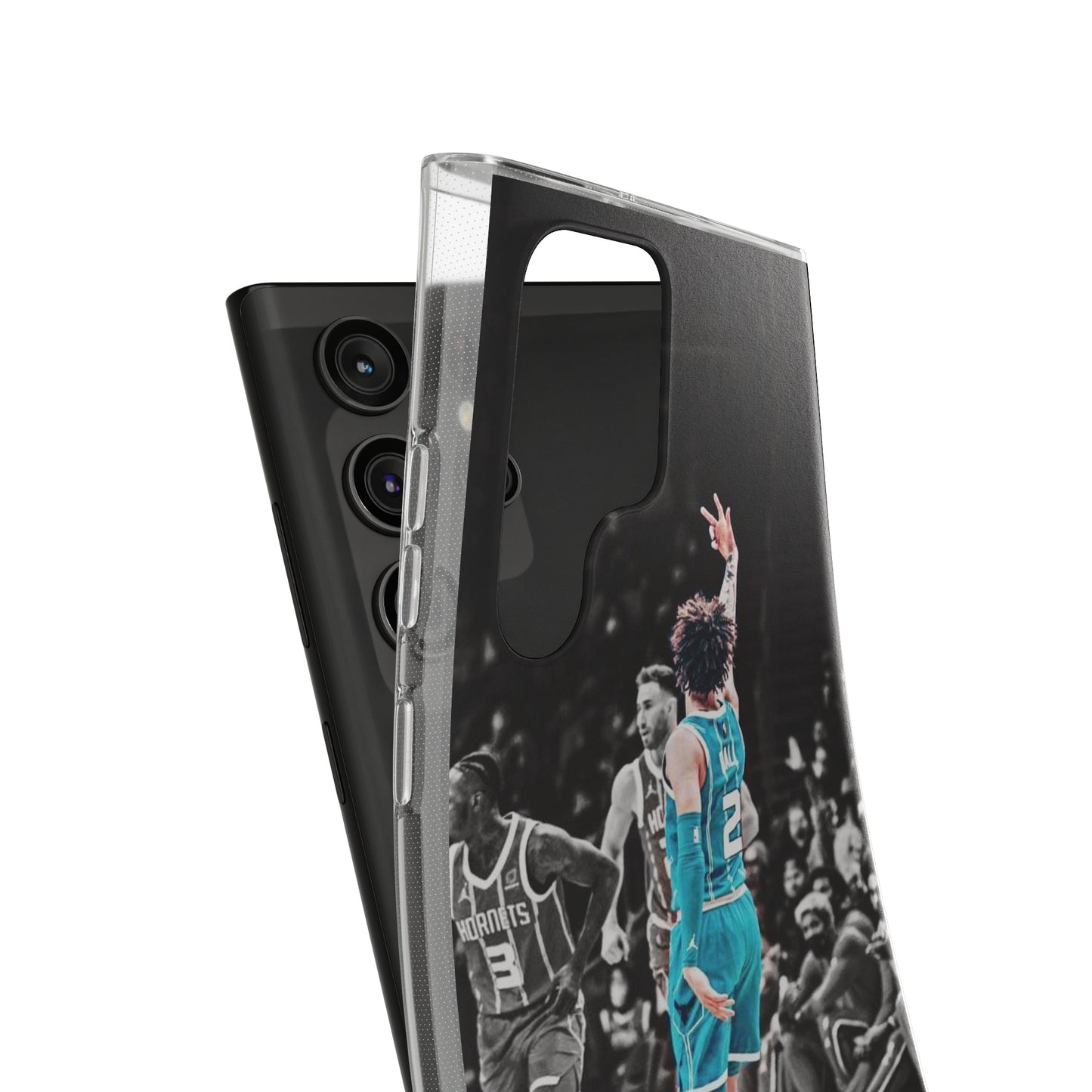 LaMelo Ball Sporty Soft Phone Case with Dynamic Player Design