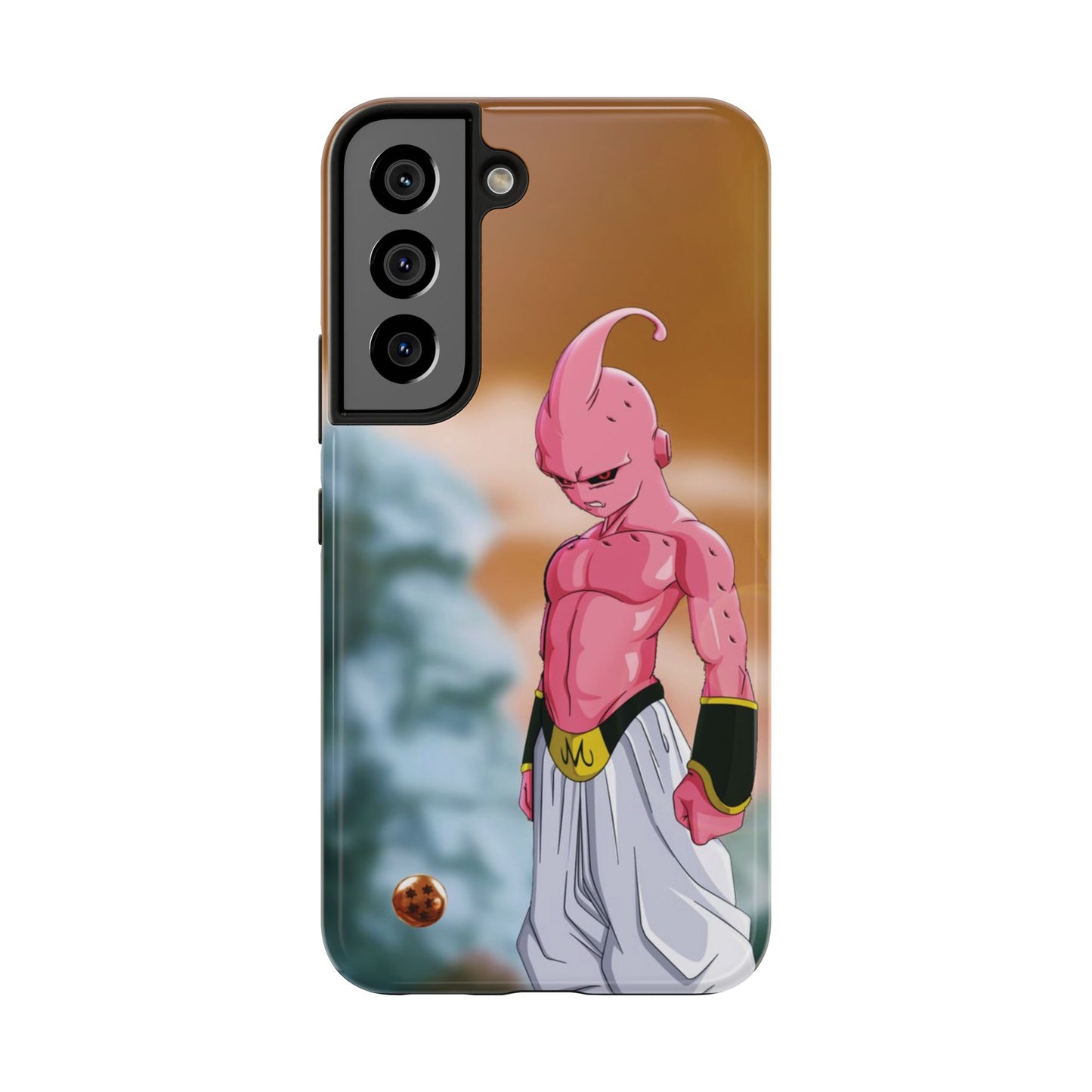 Majin Buu Fierce Dragon Ball Tough Phone Case - Majin Buu Design