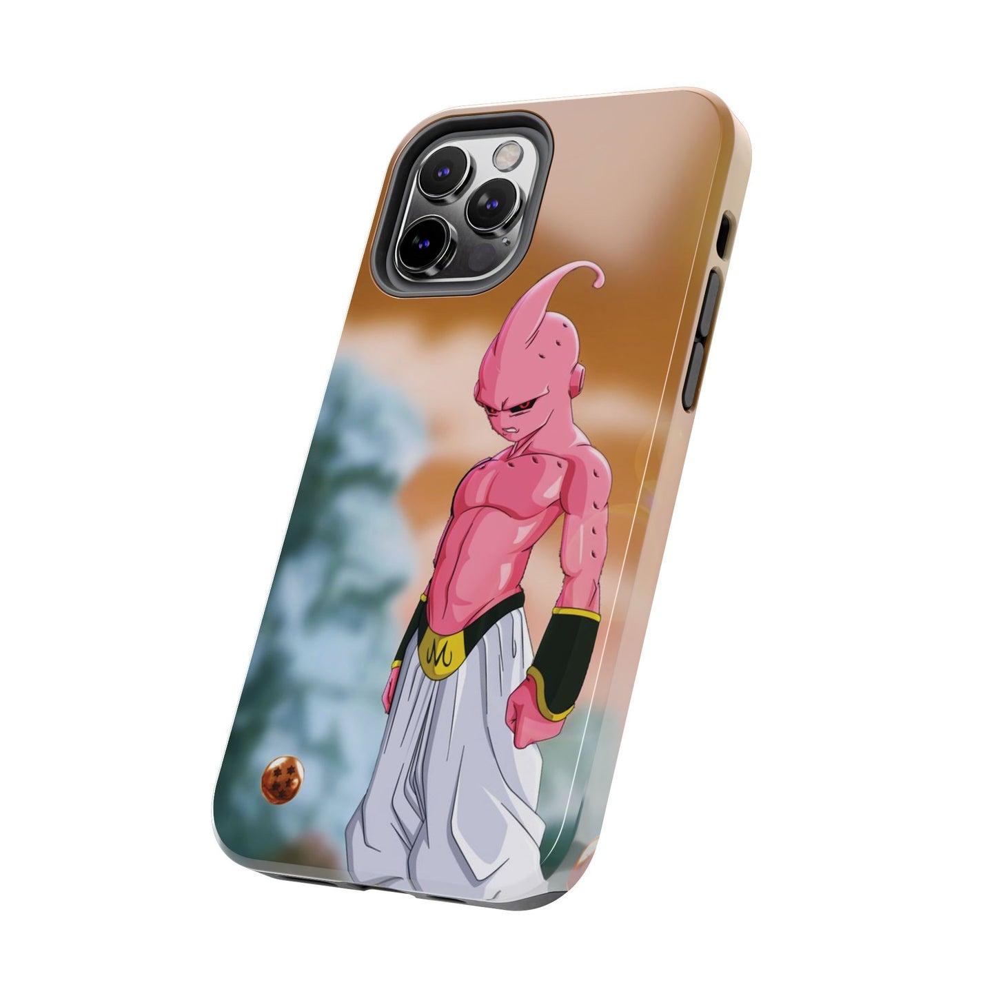 Majin Buu Fierce Dragon Ball Tough Phone Case - Majin Buu Design