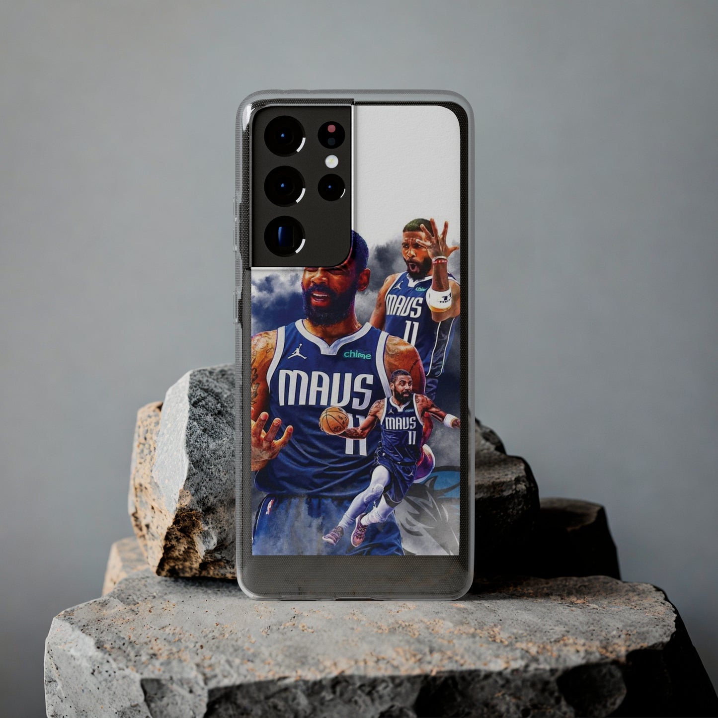Kyrie Ivring Soft Phone Case with Basketball Theme - Perfect for Sports Fans