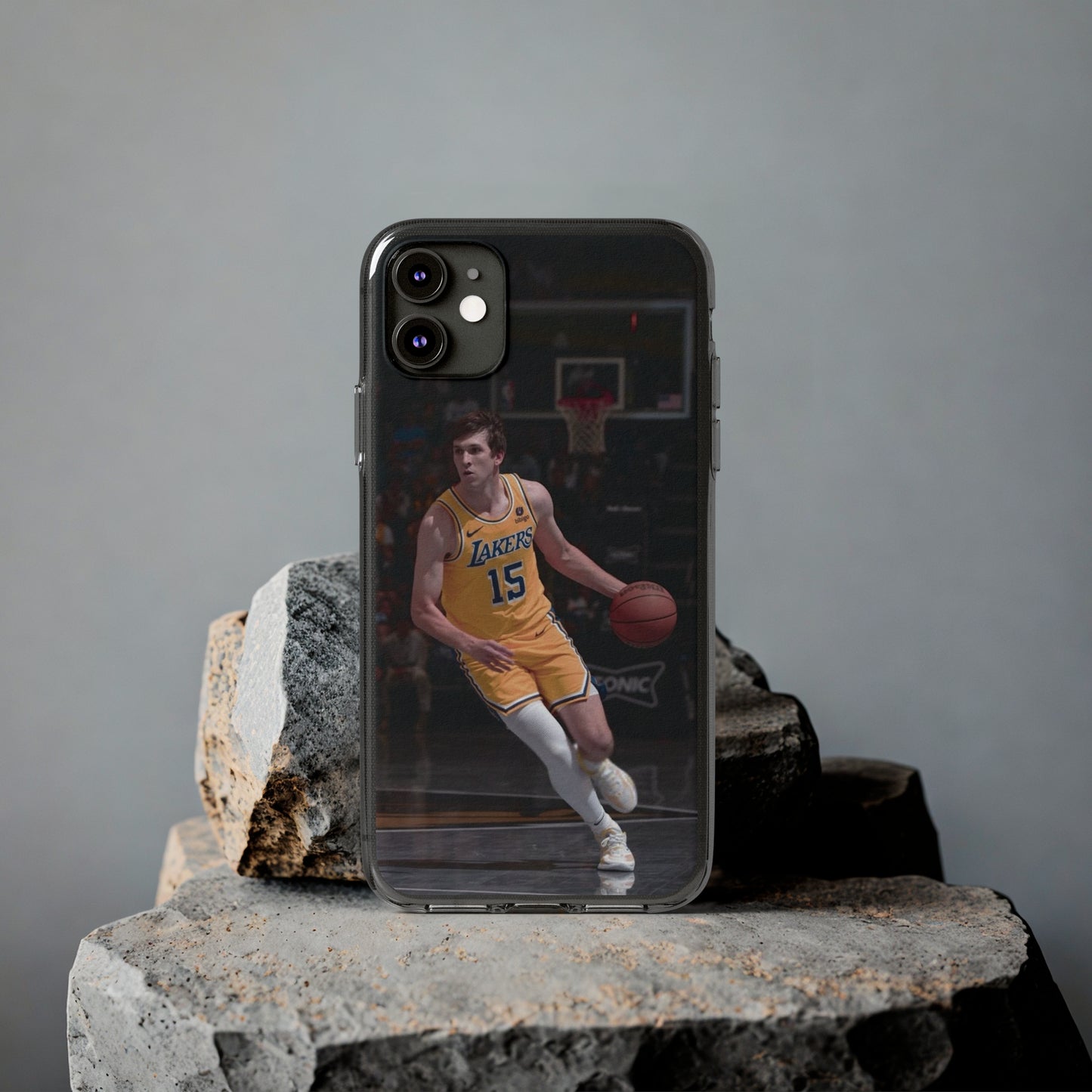 Austin Reaves Basketball Player Soft Phone Case - Lakers Fan Accessory