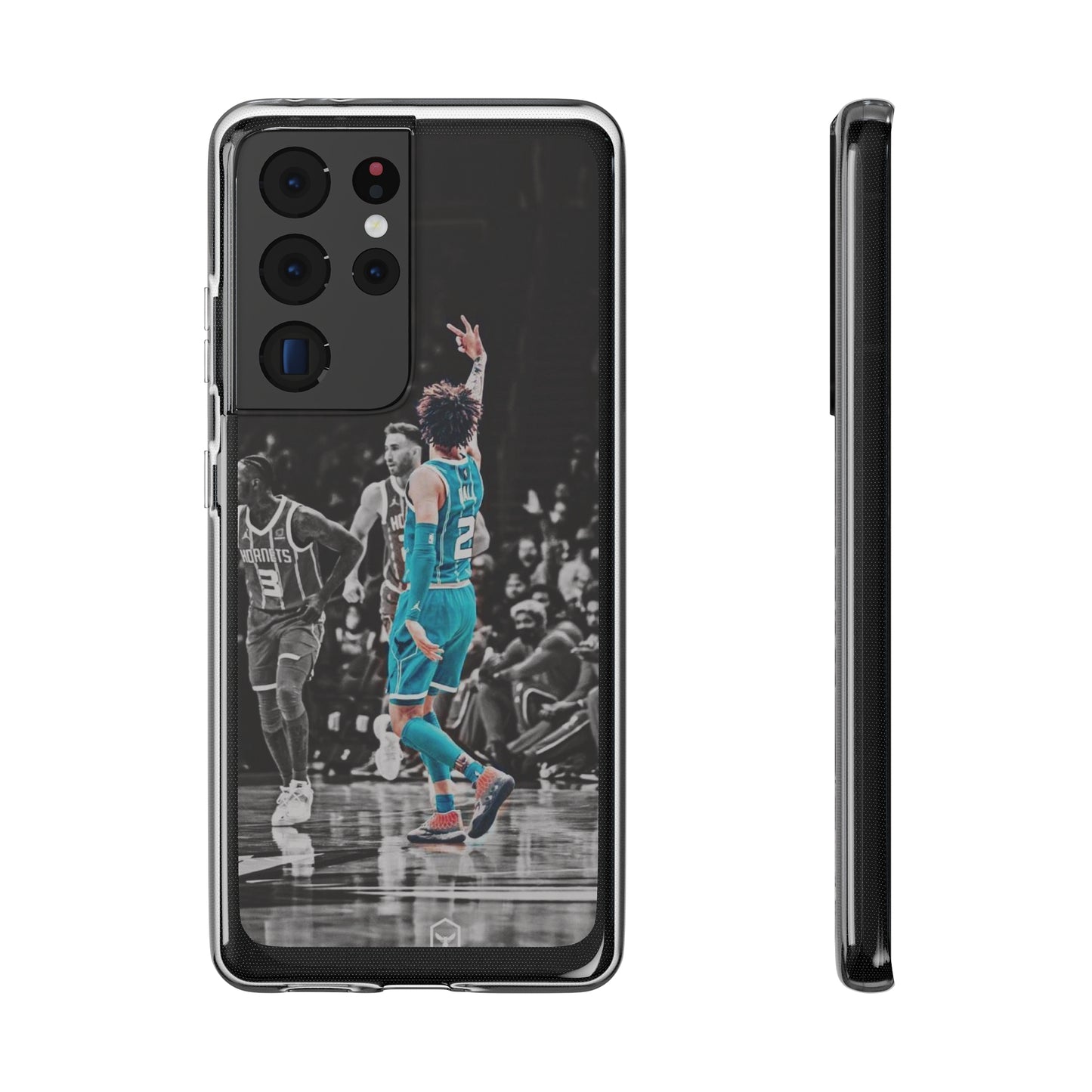 LaMelo Ball Sporty Soft Phone Case with Dynamic Player Design