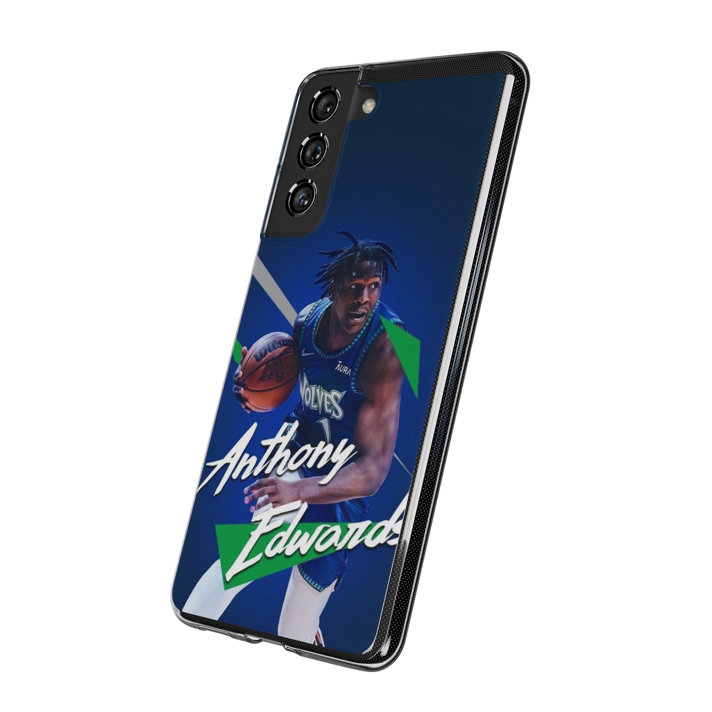 Anthony Edwards Soft Phone Case - Basketball Fan Accessory
