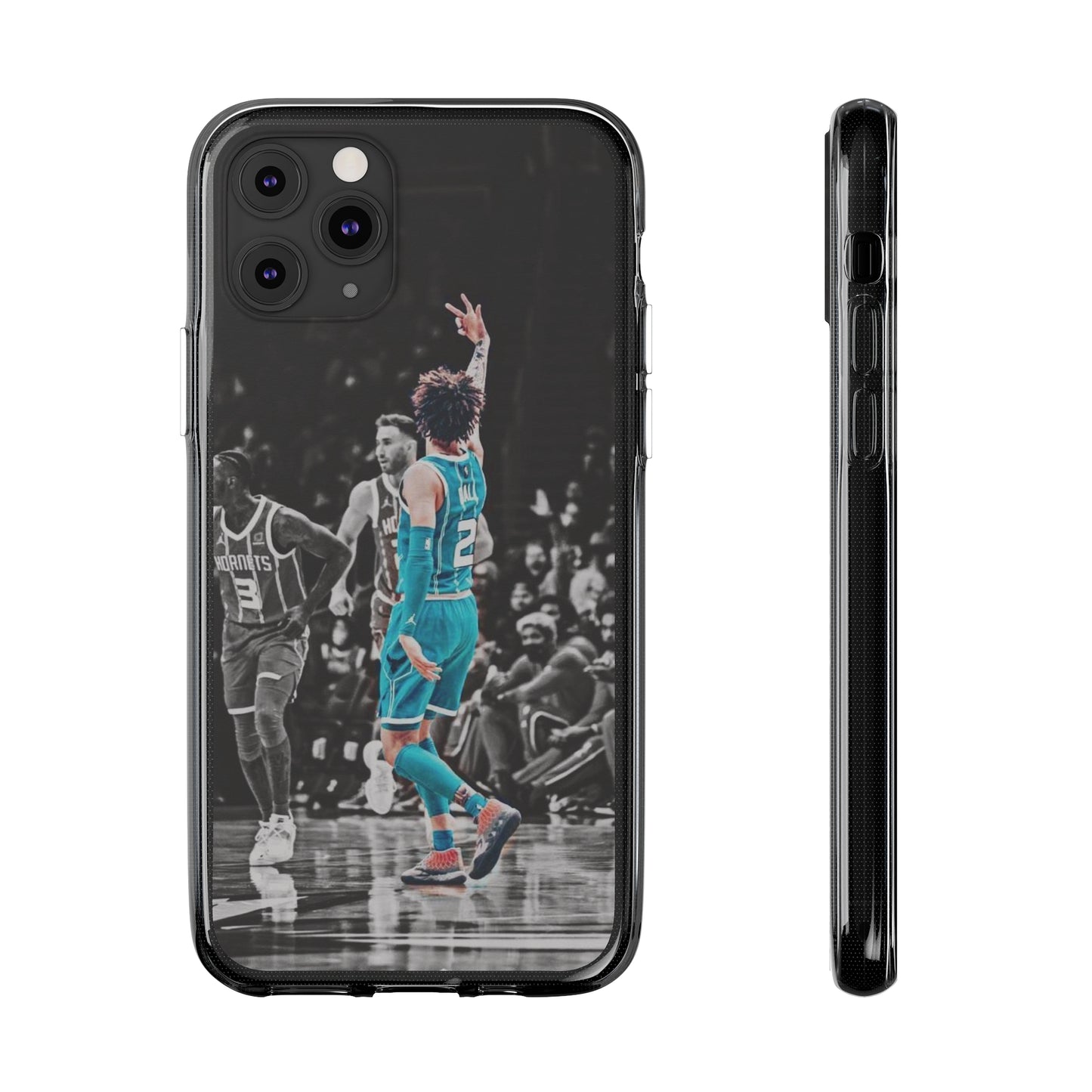 LaMelo Ball Sporty Soft Phone Case with Dynamic Player Design