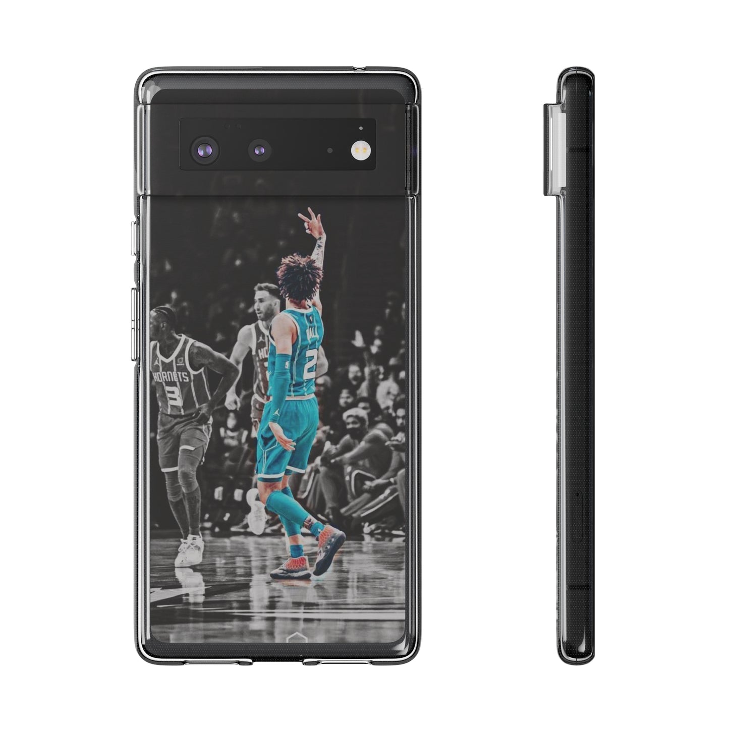 LaMelo Ball Sporty Soft Phone Case with Dynamic Player Design