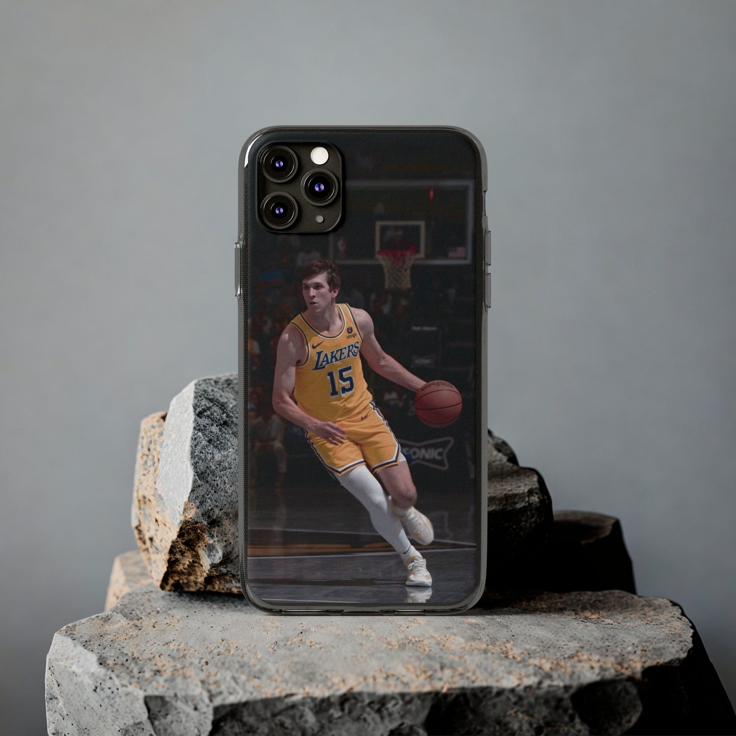 Austin Reaves Basketball Player Soft Phone Case - Lakers Fan Accessory