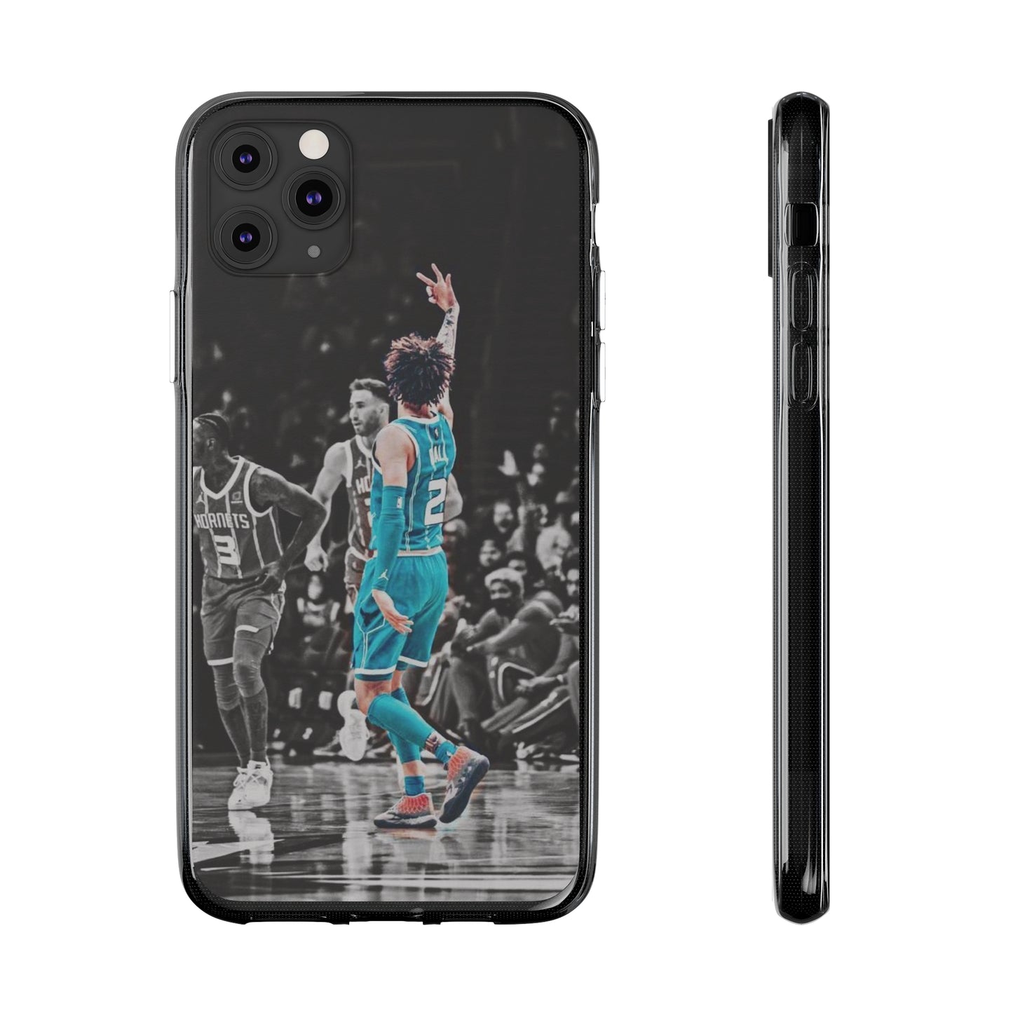 LaMelo Ball Sporty Soft Phone Case with Dynamic Player Design