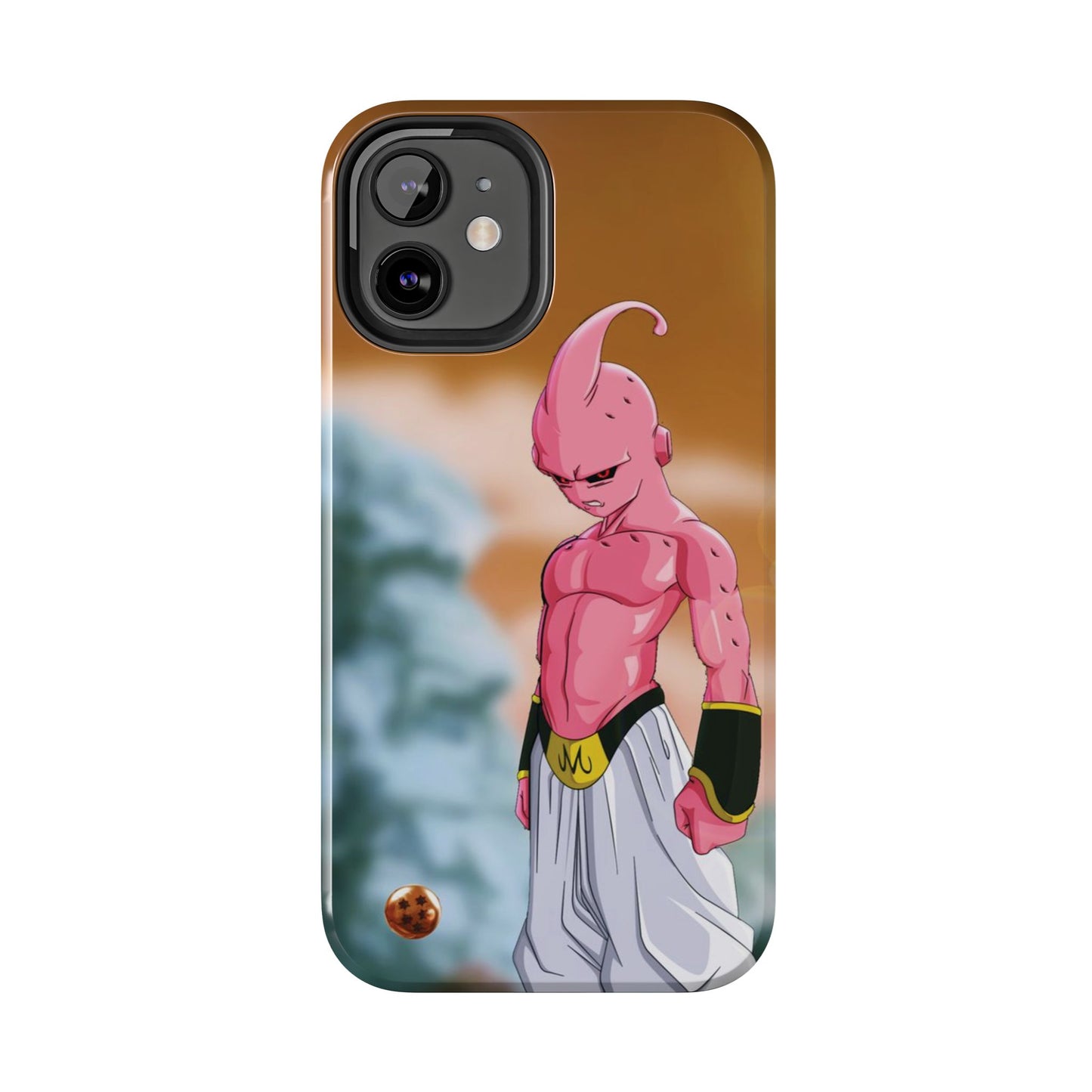 Majin Buu Fierce Dragon Ball Tough Phone Case - Majin Buu Design
