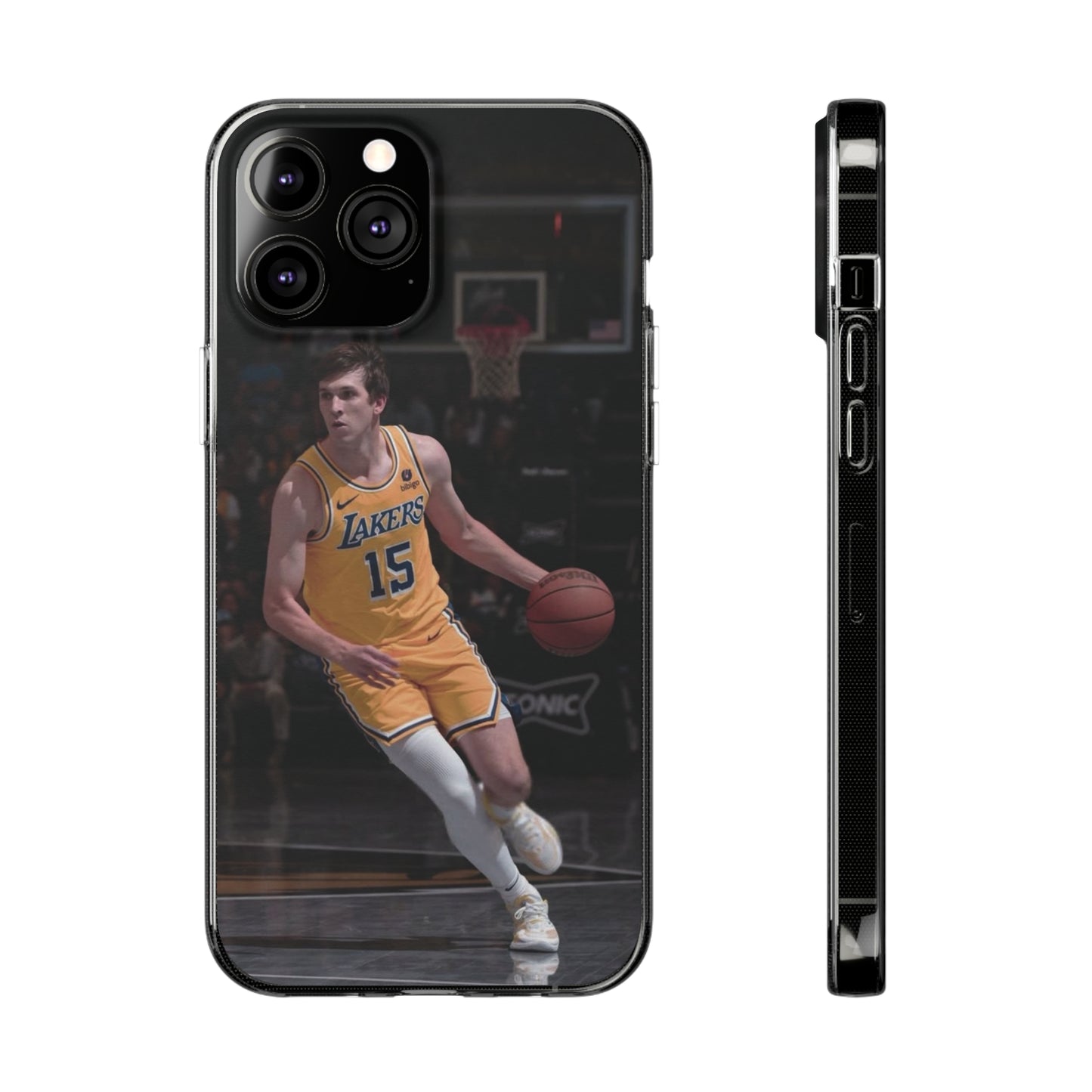 Austin Reaves Basketball Player Soft Phone Case - Lakers Fan Accessory