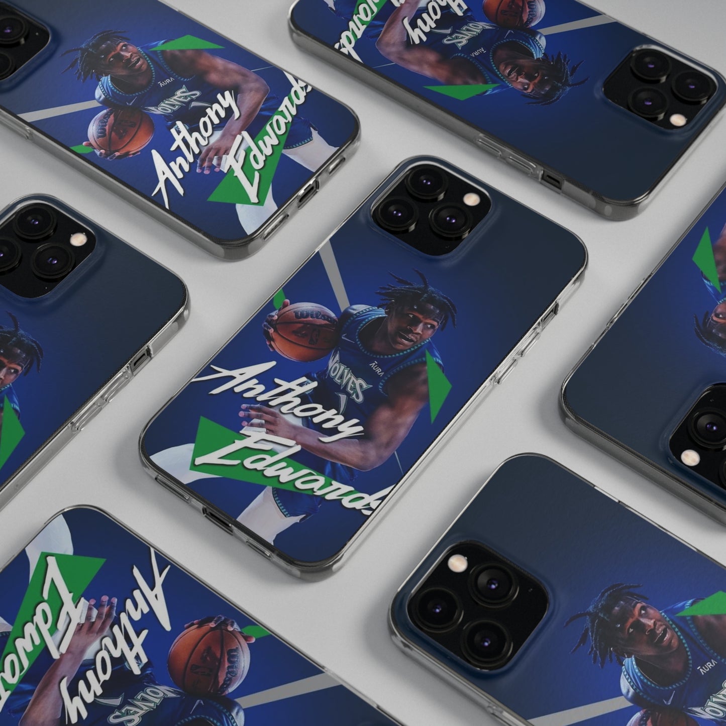 Anthony Edwards Soft Phone Case - Basketball Fan Accessory