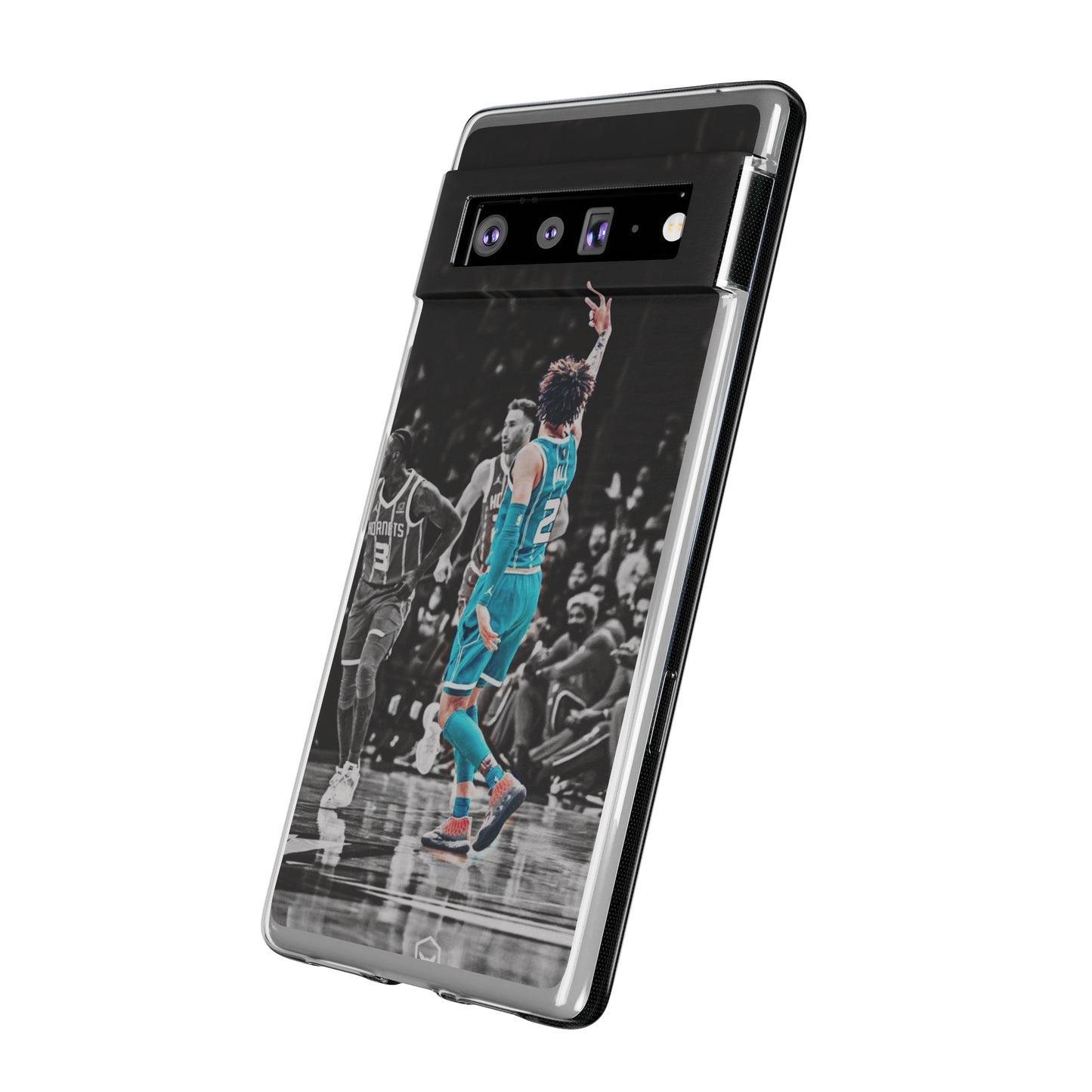 LaMelo Ball Sporty Soft Phone Case with Dynamic Player Design